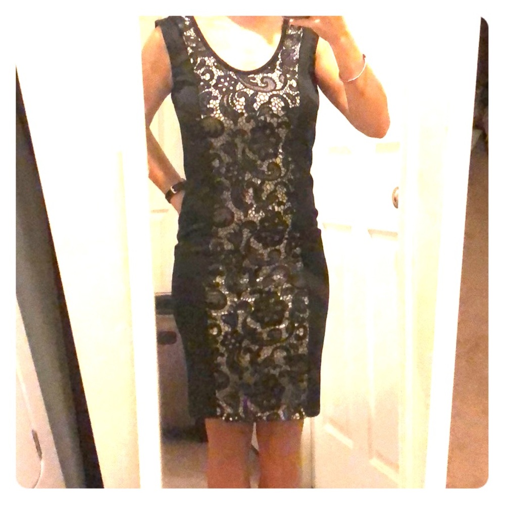 Black Lace Dress!